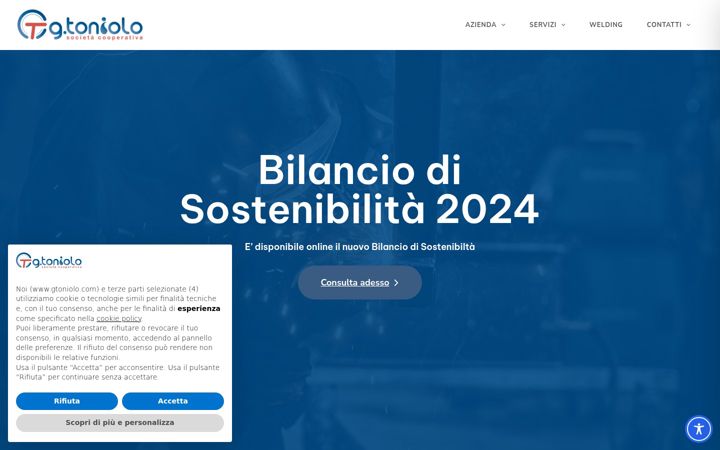 Screenshot von gtoniolo.com