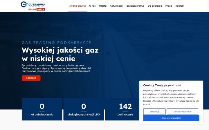 Screenshot of gtp.pl