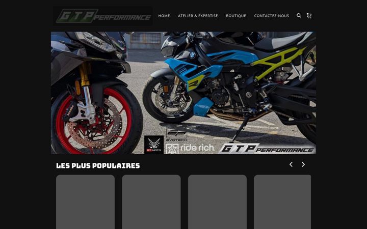 Screenshot of gtpperformance.square.site