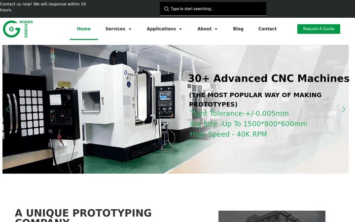 Screenshot of gtproto.com