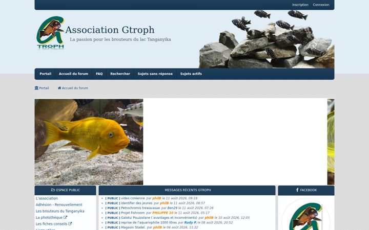 Screenshot of gtroph.fr