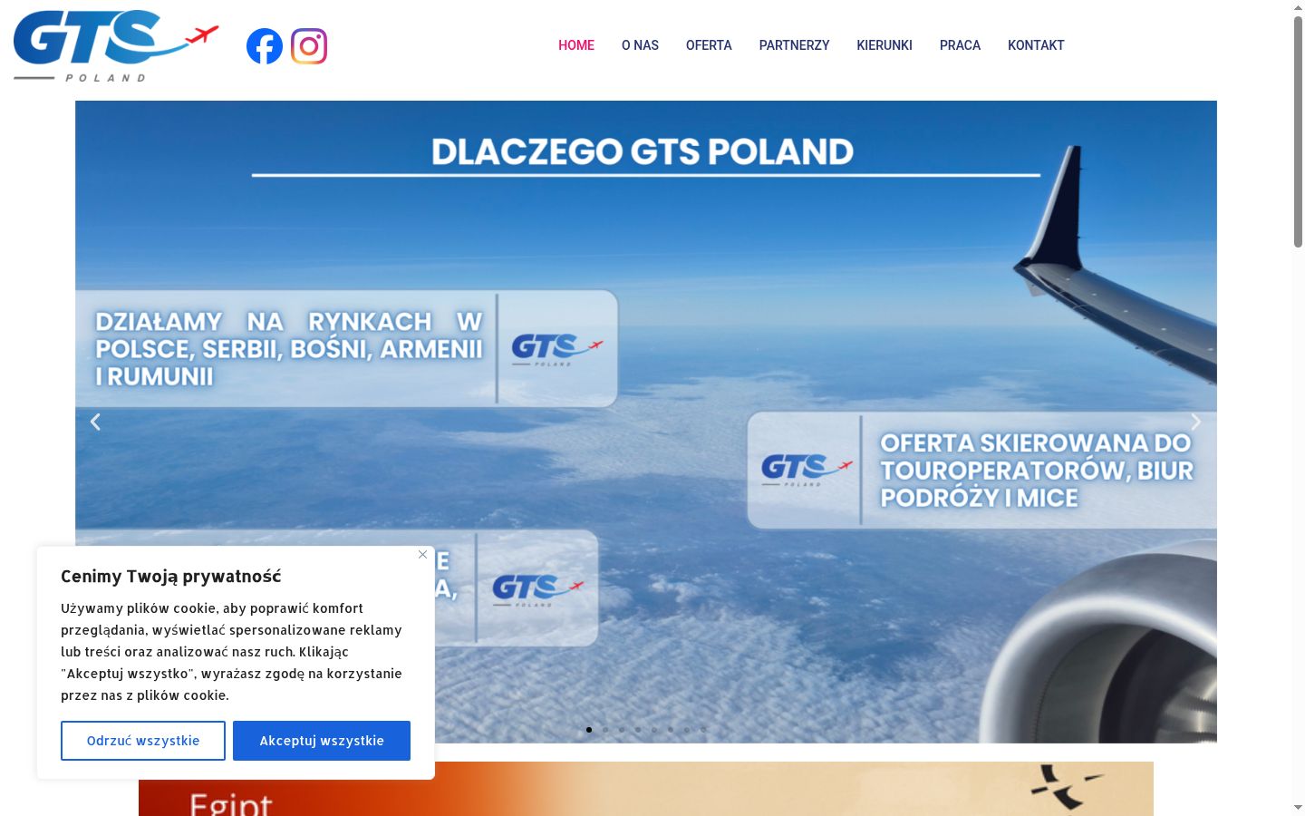 Screenshot tal-banner tal-kunsens muri qabel kwalunkwe interazzjoni