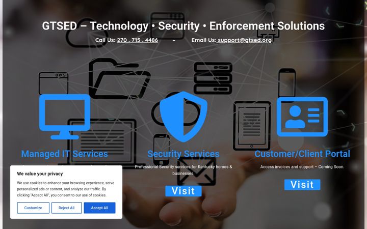 Screenshot of gtsed.org