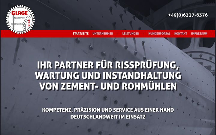 Screenshot of gtsglage.de