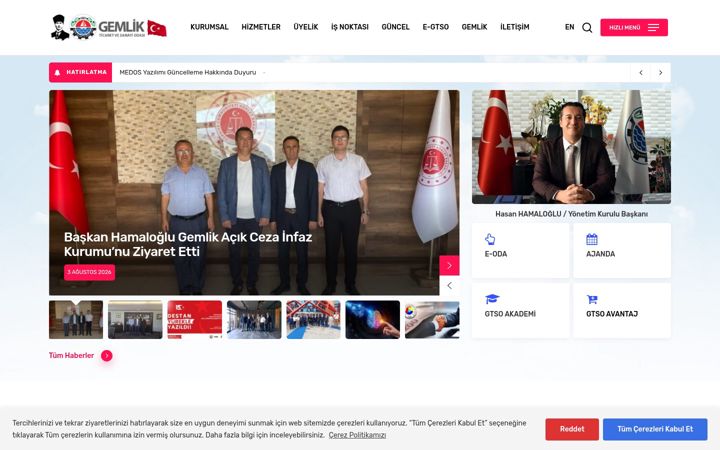 Screenshot of gtso.org.tr