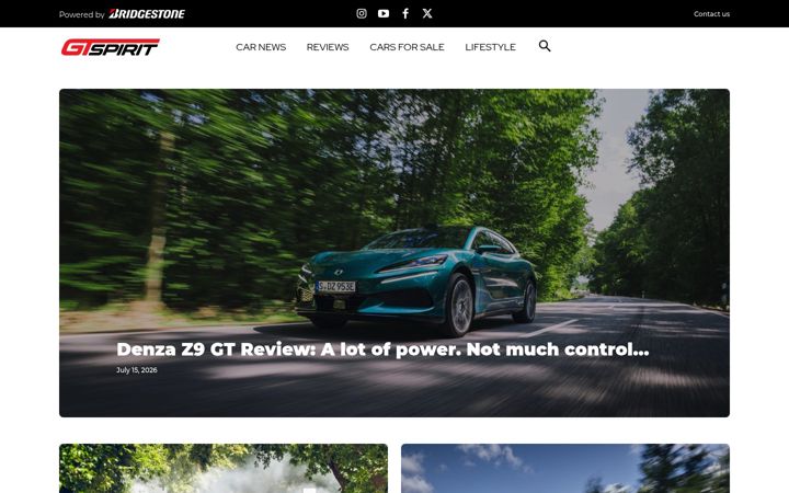 Screenshot of gtspirit.com