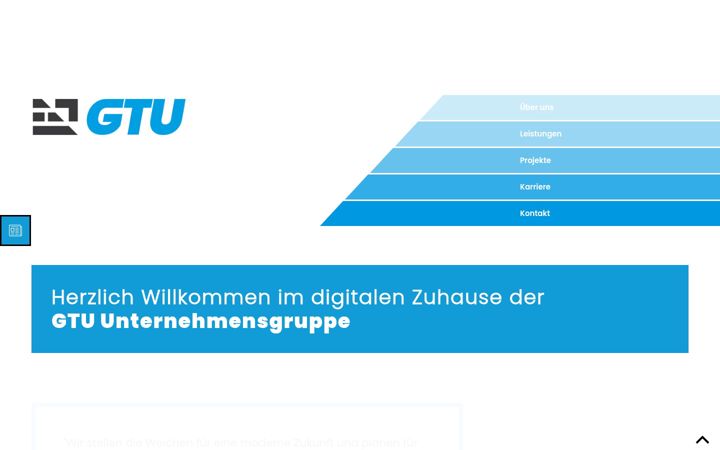 Screenshot of gtu-gruppe.de