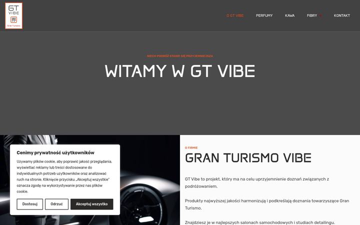 Screenshot of gtvibe.com