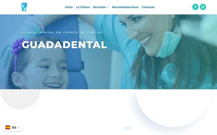Screenshot of guadadental.com