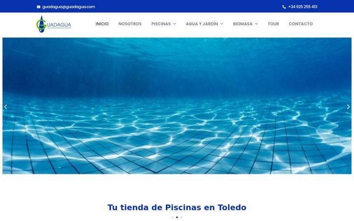 Screenshot of guadagua.es