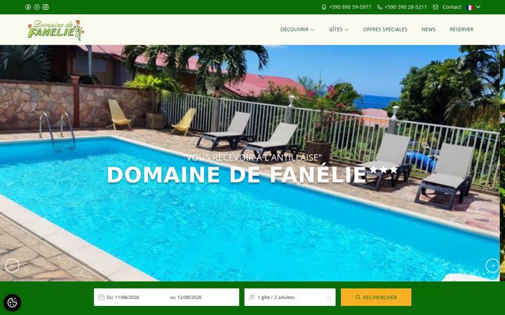 Screenshot of guadeloupe-deshaies.fr