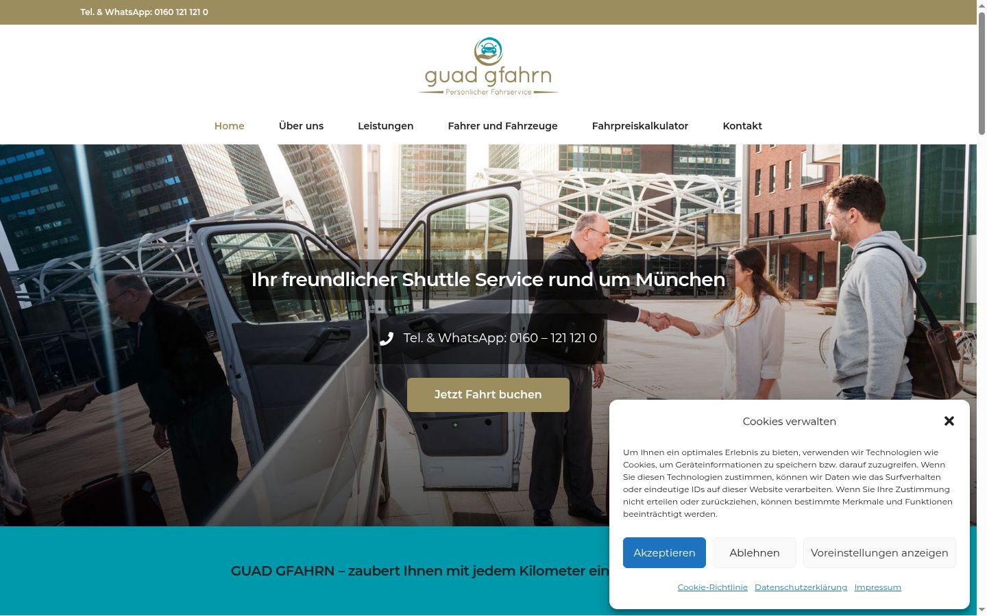 Screenshot tal-banner tal-kunsens muri qabel kwalunkwe interazzjoni