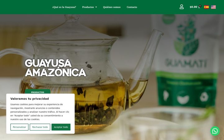 Screenshot of guamati.com