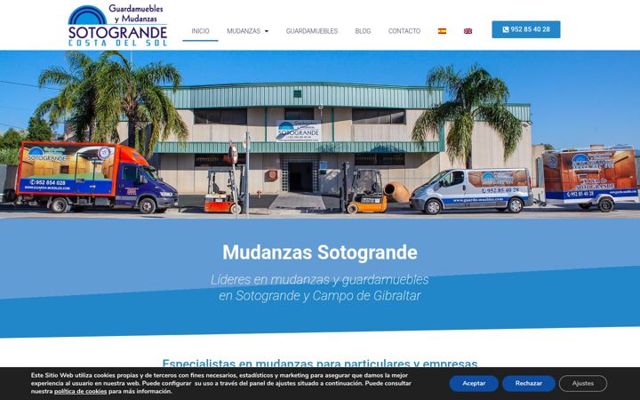 Screenshot di guarda-muebles.com
