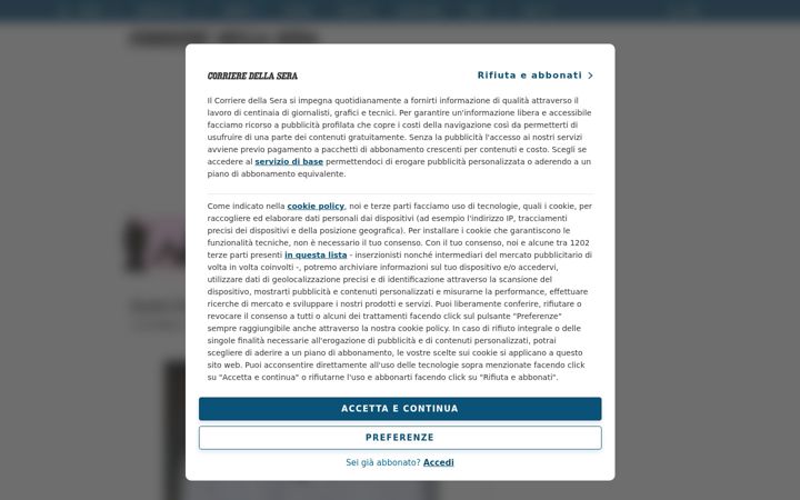 Screenshot of guardaroba.corriere.it