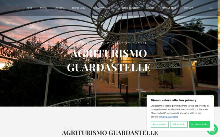 Screenshot of guardastelle.it