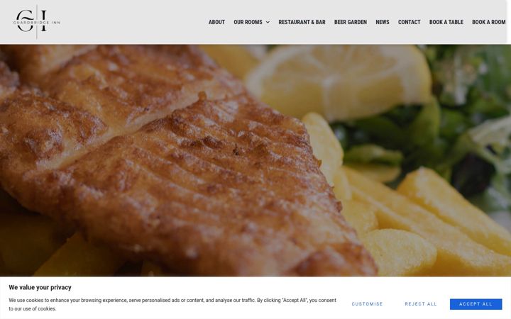 Screenshot of guardbridgeinn.co.uk