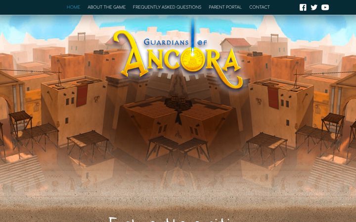 Screenshot of guardiansofancora.com