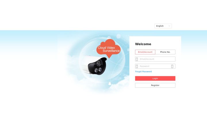 Snimka zaslona za guardingvision.com
