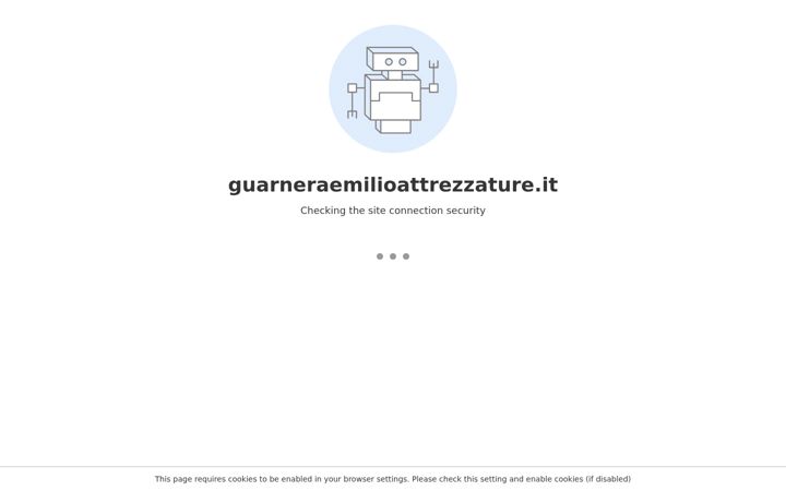 Screenshot of guarneraemilioattrezzature.it