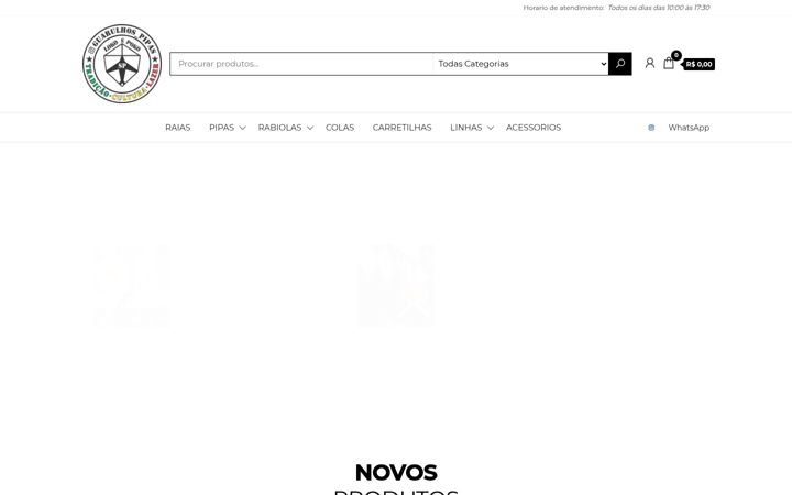 Screenshot of guarulhospipas.com.br