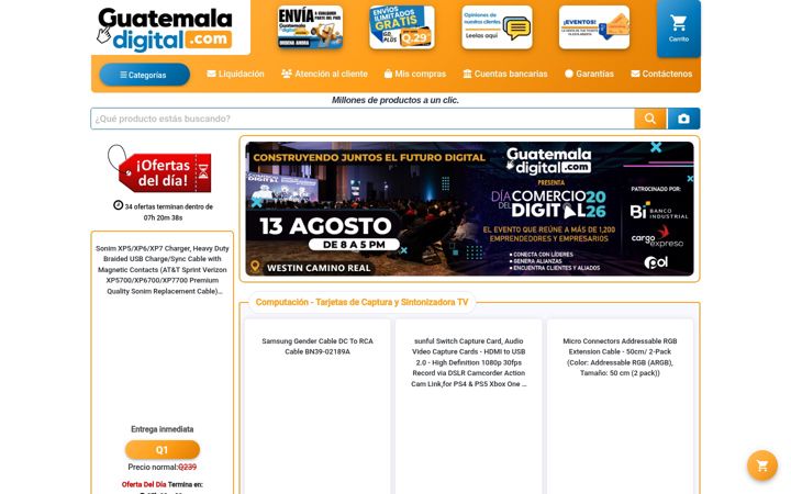 Screenshot of guatemaladigital.com
