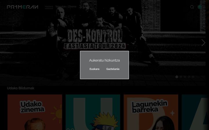 Screenshot of guau.info