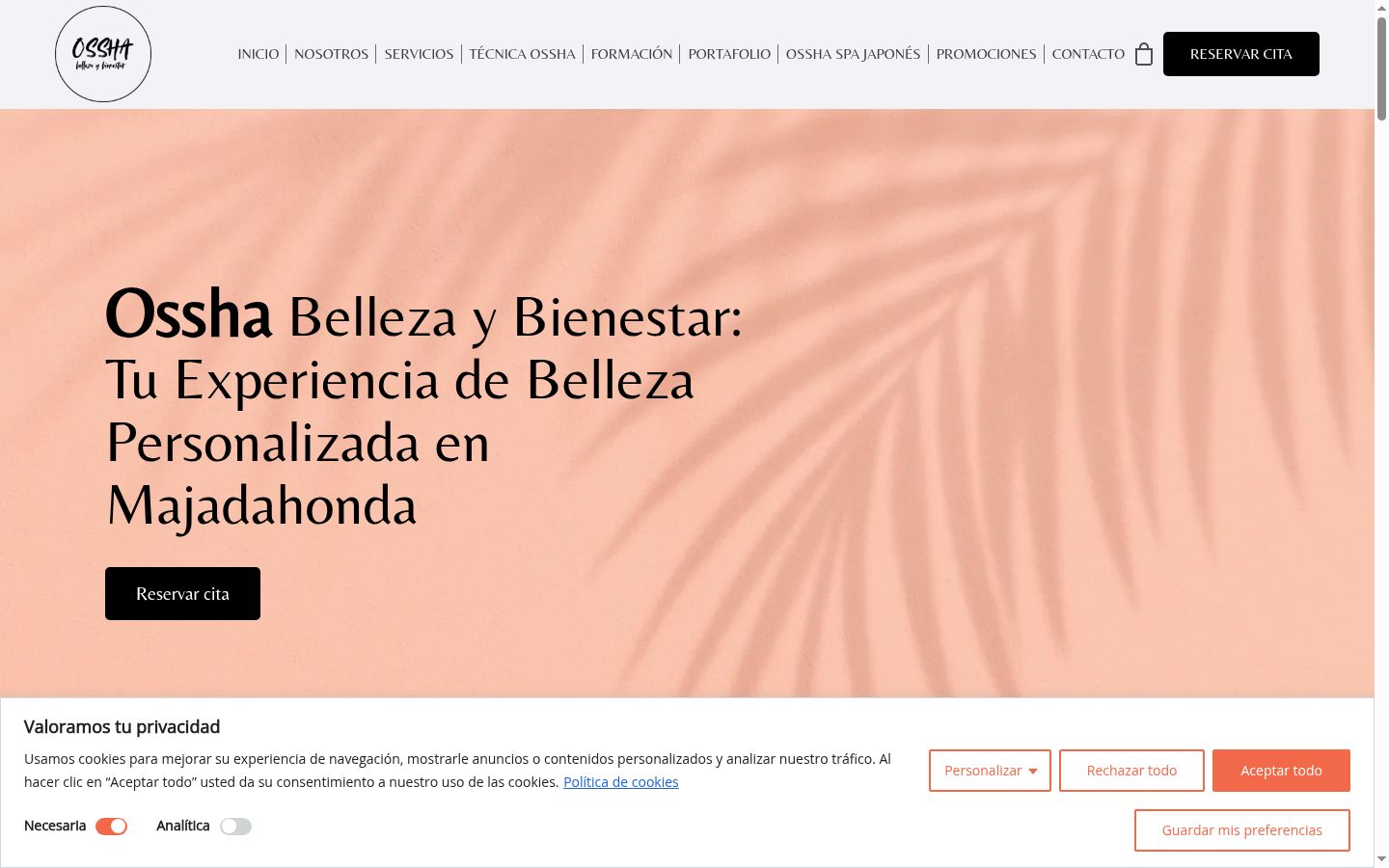 Screenshot tal-banner tal-kunsens muri qabel kwalunkwe interazzjoni