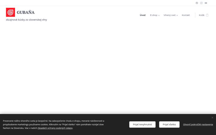Screenshot of gubana.sk