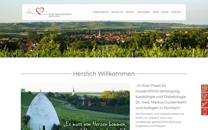 Screenshot of guckenbiehl.info