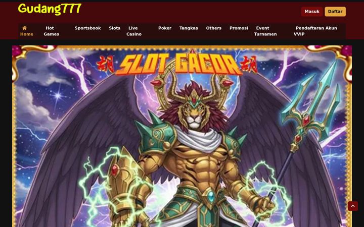 Screenshot of gudang777slot.net