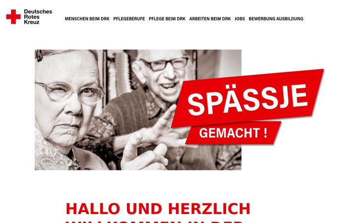Screenshot of gude-pflege.de