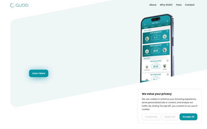 Screenshot of gudo.app