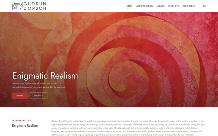 Screenshot of gudrun-dorsch.com