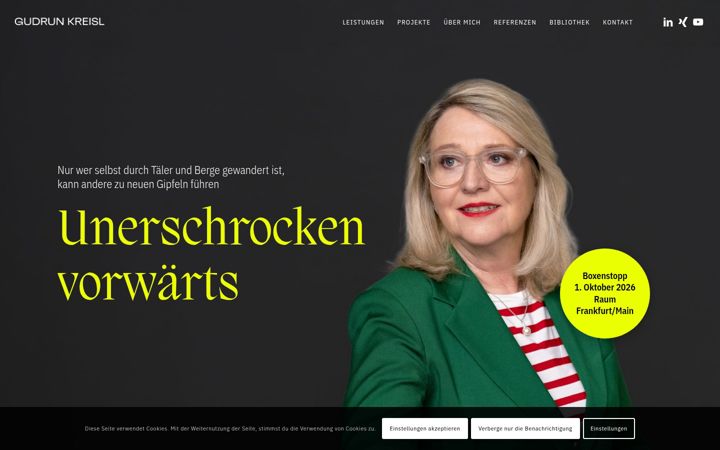 Screenshot of gudrun-kreisl.de