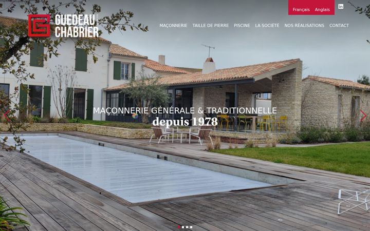 Screenshot of guedeau-chabrier.fr