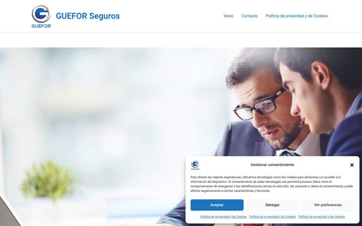 Screenshot of guefor.com