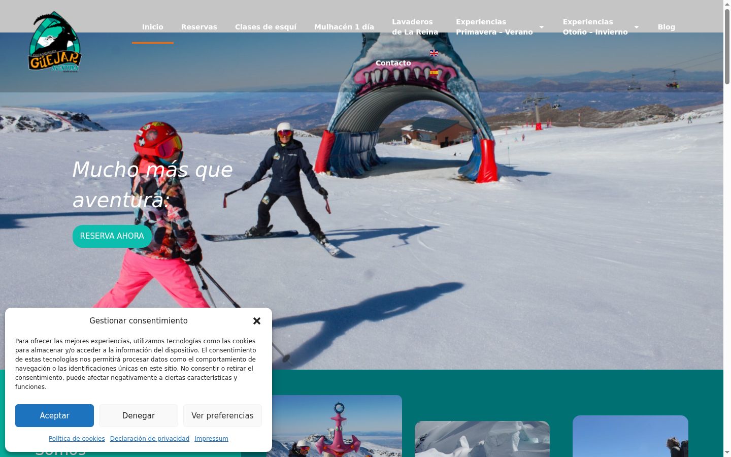 Screenshot tal-banner tal-kunsens muri qabel kwalunkwe interazzjoni