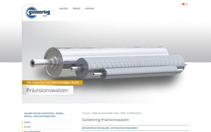 Screenshot of gueldenring-walzen.de