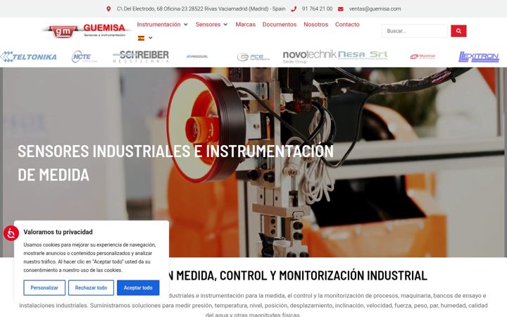 Screenshot of guemisa.es