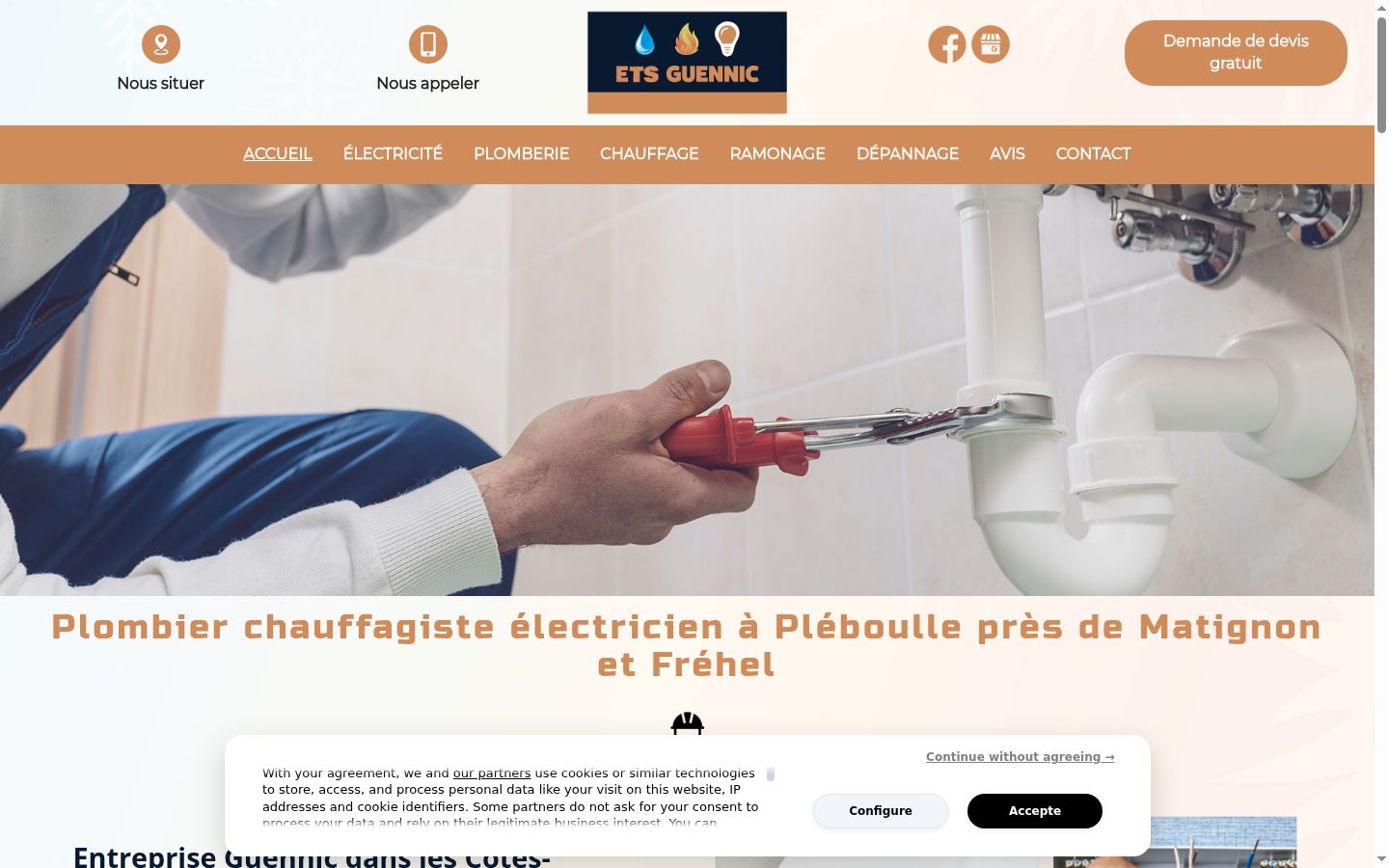 Sutikimo reklamjuostės, rodytos prieš bet kokią sąveiką, ekrano kopija