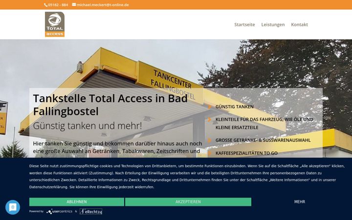 Screenshot of guenstig-tanken-fallingbostel.de
