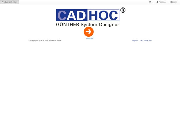 Screenshot of guenther-cadhoc.de