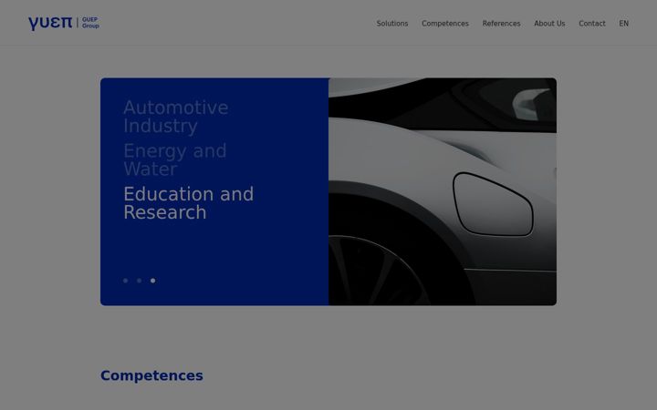 Screenshot of guep.com