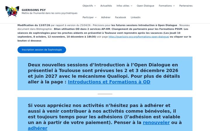 Screenshot of guerisons-psy.org