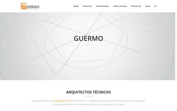 Screenshot of guermoarquitectostecnicos.es