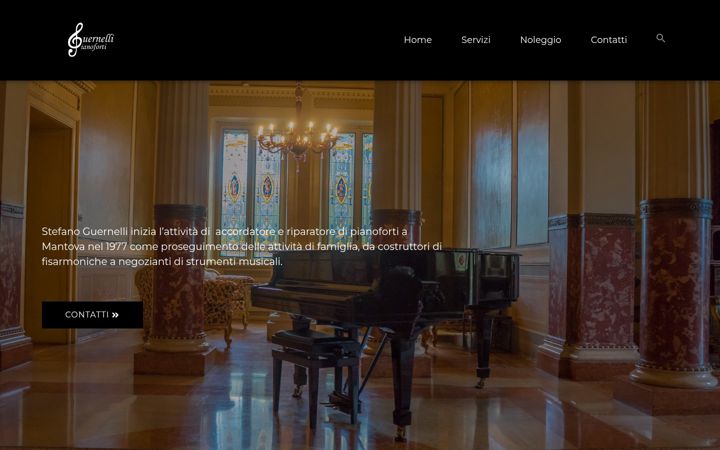 Screenshot of guernellipianoforti.it