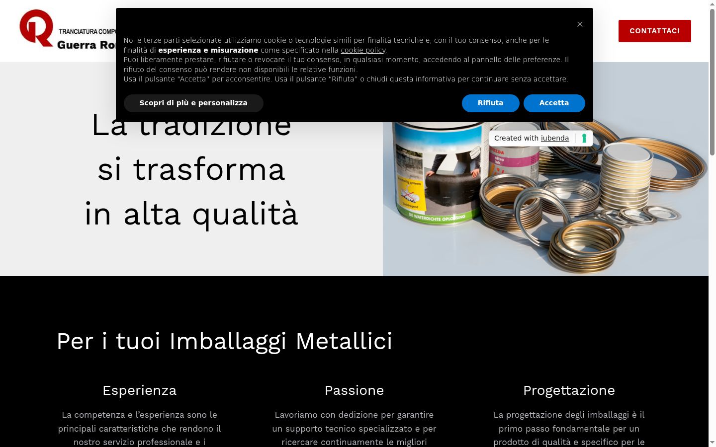 Sutikimo reklamjuostės, rodytos prieš bet kokią sąveiką, ekrano kopija