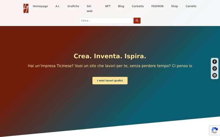 Screenshot of guerrinosantoni.com