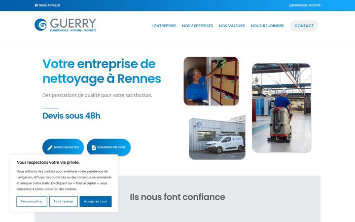 Screenshot of guerry-mhp.fr